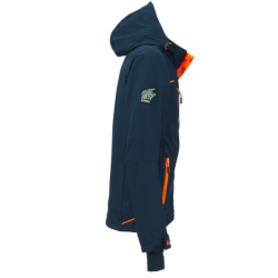 Veste de travail softshell SPACE bleu
