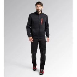 Sweat-shirt FZ noir DUCATI