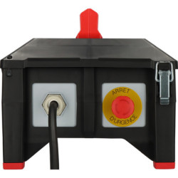 Coffret électrique 16 A / 6 modules + 2 prises triphasées