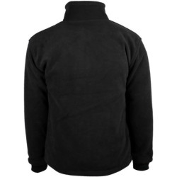 Veste polaire doublée zippée POLNOIR noire