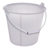 Seau renforcé à ergots 11 litres couleur fluorescente