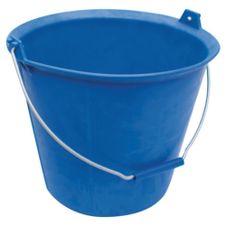 Seau renforcé à ergots 11 litres couleur fluorescente