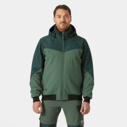 Veste OXFORD SOFTSHELL WINTER vert