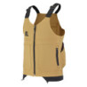Gilet homme DROPS camel et noir