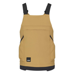 Gilet homme DROPS camel et noir