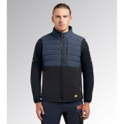 Veste sans manches PADDED OSLO HYBRID bleu et noire