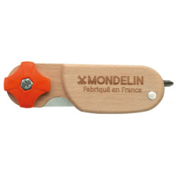 Couteau multifonction 4 lames en inox