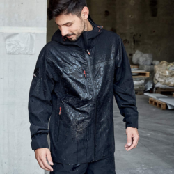 Veste de pluie TUTENDO noir
