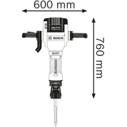 Brise béton PRO GSH 27 VC Bosch