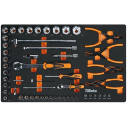 Servante mobile à 7 tiroirs et 224 outils RSC24/7
