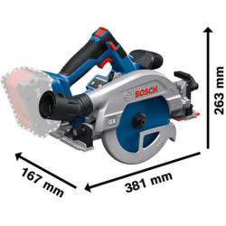 Scie circulaire sans fil PRO GKS 18V-57-2 GX L-boxx