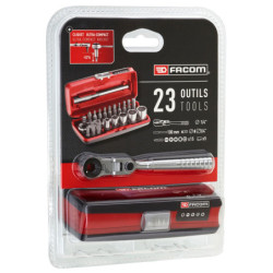 Coffret douilles embouts 1/4 R1PICO