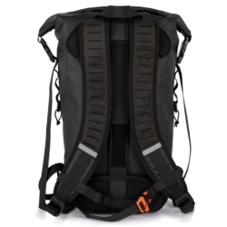 Sac à dos résistant à l'eau noir avec porte casque