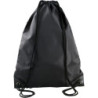 Sac à dos avec cordelettes noir