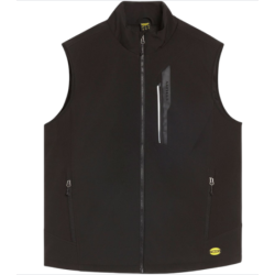 Veste softshell Freedom sans manches noire