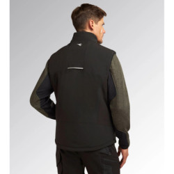 Veste softshell Freedom sans manches noire