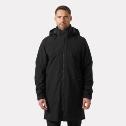 Manteau Manchester imperméable noir