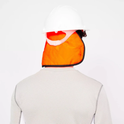 Sous-casque rafraichissant avec protection nuque