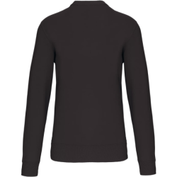 Sweat col rond gris foncé