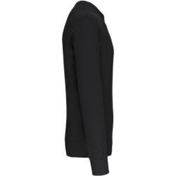Sweat col rond gris foncé