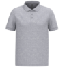 Polo à manches courtes OXFORD gris