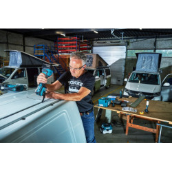 Machine oscillante découpeur ponceur DTM52ZJ 18V SOLO Mackpac