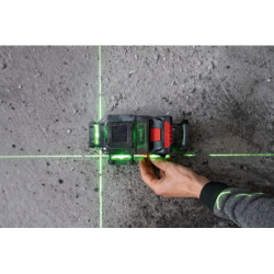 Laser ligne vert GLL 18V-120-33 CG Solo + L-Boxx