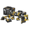 Kit 4 outils 18V XR - DCK422P3T-QW en coffret TSTAK