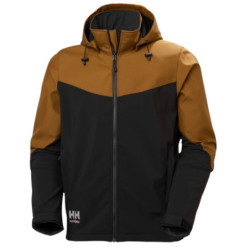 Veste OXFORD SOFTSHELL noir/sable