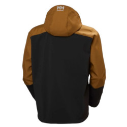 Veste OXFORD SOFTSHELL noir/sable
