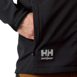 Veste OXFORD SOFTSHELL noir/sable