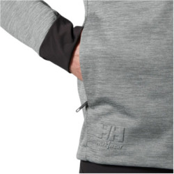 Veste technique MIDLAYER gris mélangé