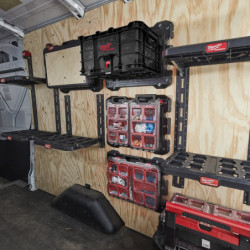 PACKOUT Kit étagère - 2 tablettes + 2 rails