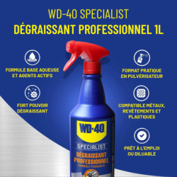 Dégraissant SPECIALIST 1L WD40 vapo