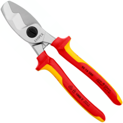 Pince coupe-câble cuivre isolée 1000 V 200mm diamètre 20mm - 95 16 200