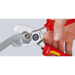 Pince coupe-câble cuivre isolée 1000 V 200mm diamètre 20mm - 95 16 200