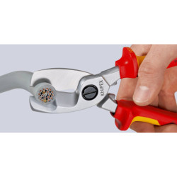 Pince coupe-câble cuivre isolée 1000 V 200mm diamètre 20mm - 95 16 200