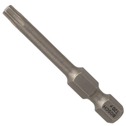 Embout de vissage qualité extra-dure t8 25mm blister de 3