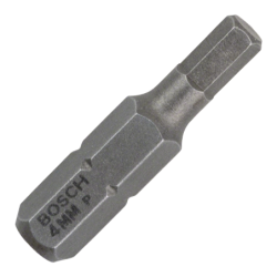 Embout de vissage qualité extra-dure 6 pans 3mm blister de 3