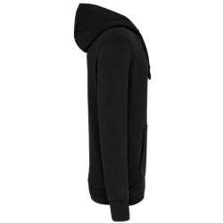 Sweat-shirt à capuche noir