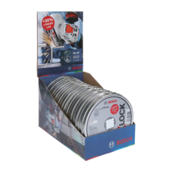 Disque Bosch tronc X-Lock 125x1.6mm blister de 10