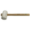 Maillet en caoutchouc blanc 65mm