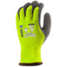 Gant chaud enduit latex jaune