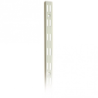 CREMAILLERE DOUBLE E32 H2000mm BLANC