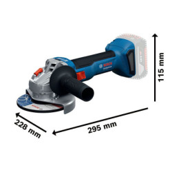 Meuleuse Bosch 125 GWS 18V-8 SOLO L-boxx