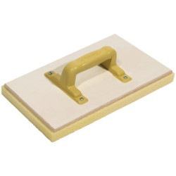Taloche bois 14x27 avec mousse éponge pointue