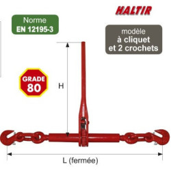 TENDEUR CHAINE A CLIQUET 10-13