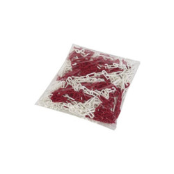 CHAINE PVC JAUNE/NOIR DIAM 8 SACHET 25M