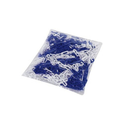 CHAINE PVC JAUNE/NOIR DIAM 8 SACHET 25M