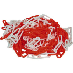 CHAINE PVC JAUNE/NOIR DIAM 8 SACHET 25M